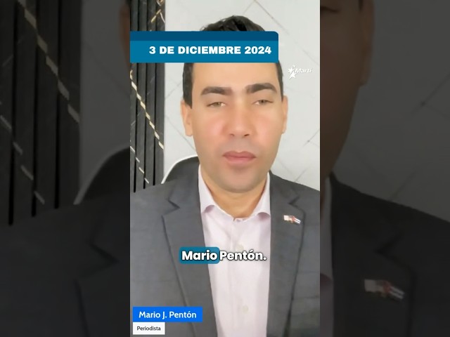 ⁣Las principales noticias para Cuba hoy, 3 de diciembre de 2024 con Mario J. Pentón.  #Cuba