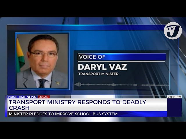 ⁣Transport  Ministry Responds to Deadly Crash | TVJ News