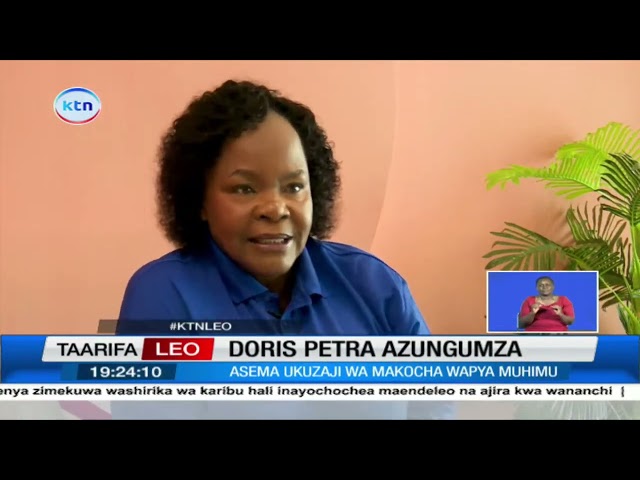 ⁣Mwania kiti cha urais wa FKF Doris Petra asema ukuzaji wa makocha wapya ni muhimu