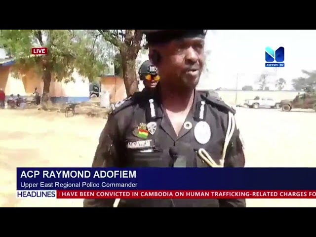 ⁣Police Assures Safety of Voters in Bawku District Amid On-Going Conflict#MetroTVGhana