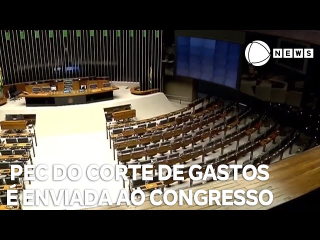 ⁣Governo envia PEC do corte de gastos ao Congresso