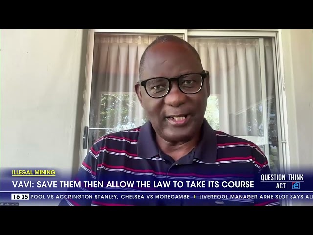 ⁣Vavi calls for Stilfontein miners to be saved