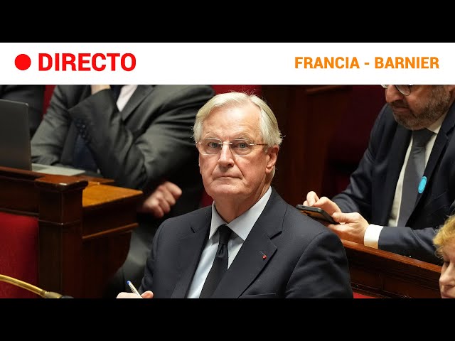 ⁣FRANCIA  EN DIRECTO: MICHEL BARNIER se dirige en un MENSAJE a la NACIÓN | RTVE Noticias