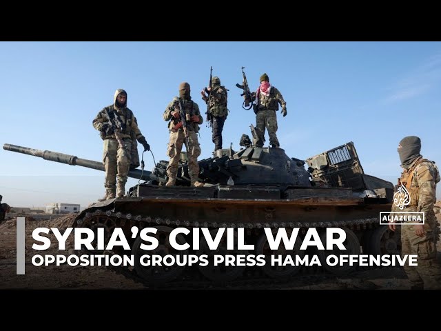 ⁣UN raises alarm over Syria as opposition groups press Hama offensive