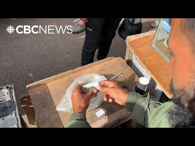 ⁣Inside Gaza’s black market where a single cigarette can cost $50