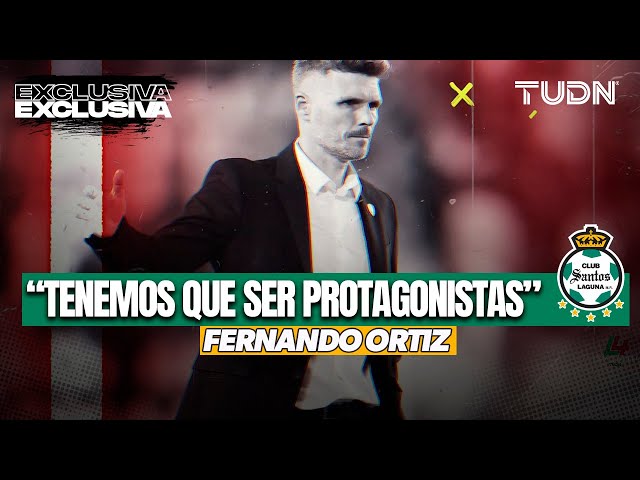 ⁣EXCLUSIVA  'Tano' Ortiz y todos sus RETOS como nuevo DT de SANTOS | TUDN