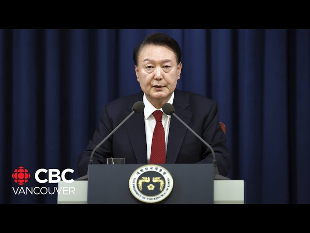 ⁣South Korea's president makes shock declaration of emergency martial law