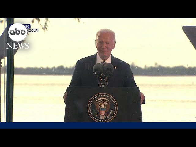 ⁣Biden, during Angola visit, speaks on 'shared history' of slavery