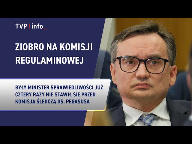 ⁣Co z immunitetem Zbigniewa Ziobry? | KOMISJA REGULAMINOWA PODJĘŁA DECYZJĘ