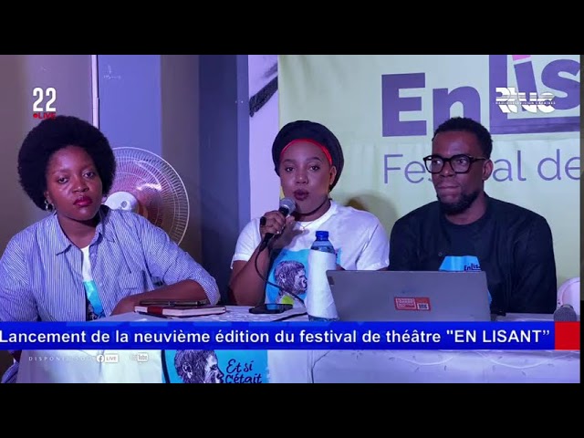 ⁣Lancement de la neuvième édition du festival de théâtre "EN LISANT”