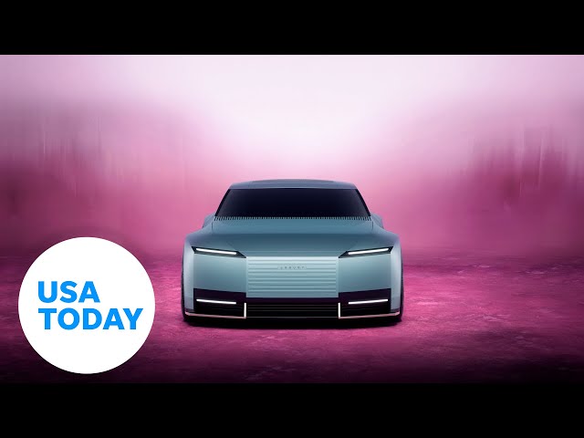 ⁣Jaguar showcases new unique vehicle design | USA TODAY