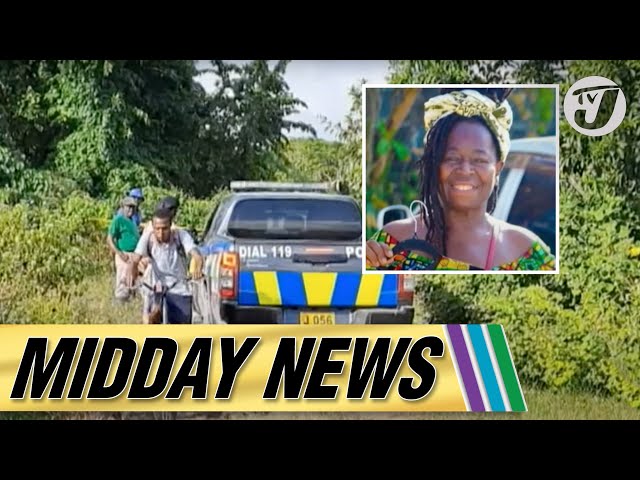 ⁣Missing British Jamaican Woman Found Dead | Cops Dispute High-Speed Chase #tvjmiddaynews