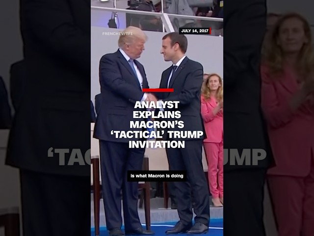 ⁣Analyst explains Macron’s ‘tactical’ Trump invitation