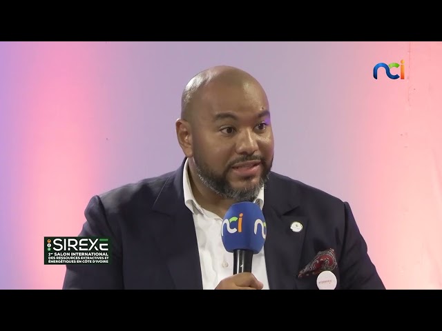 ⁣SIREXE | Melina avec Yves Trazo, DG de ICM HOLDING et KAMEL KONÉ, président du GESPETROGAZ