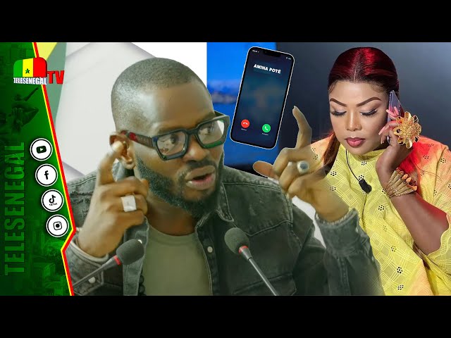 ⁣Ba Audio yi guéné Amina Poté dafma wo téléphone, Nieup tok nane goor djiguéne la  Pape Cheikh