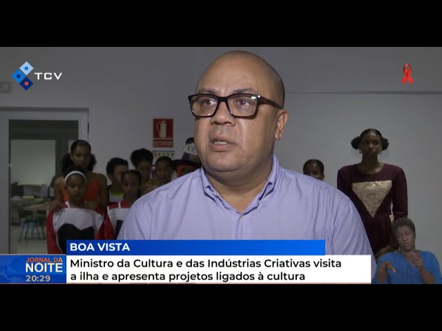 ⁣Ministro da Cultura e das Indústrias Criativas visita a ilha e apresenta projetos ligados à cultura