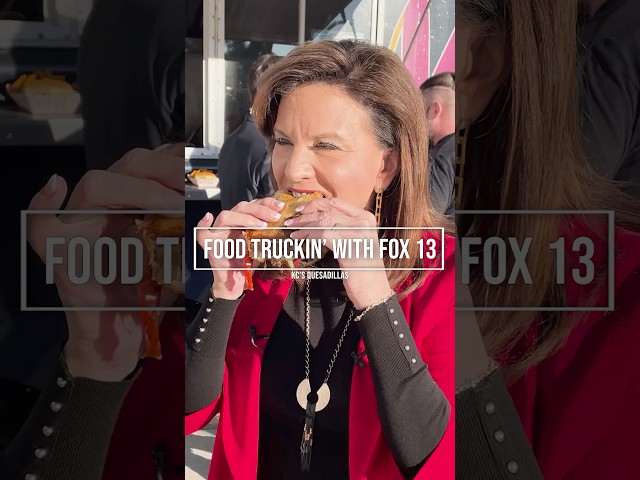 ⁣FOX 13's Linda Hurtado and Chris Cato tried KC's Quesadillas, a local food truck. #tampa #