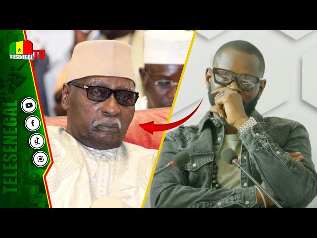 ⁣En larmes  Pape Cheikh Diallo parle de sa relation avec le khalif général des Tidianes…