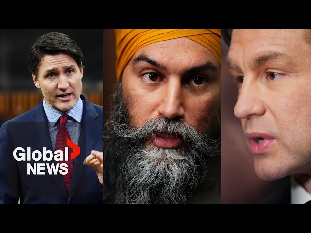 ⁣Trump tariffs: Trudeau accuses Poilievre of amplifying "erroneous narratives" in border ro