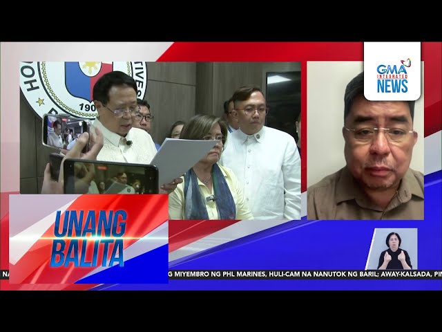 ⁣Panayam kay Prof. Dante Gatmaytan, UP College of Law | Unang Balita