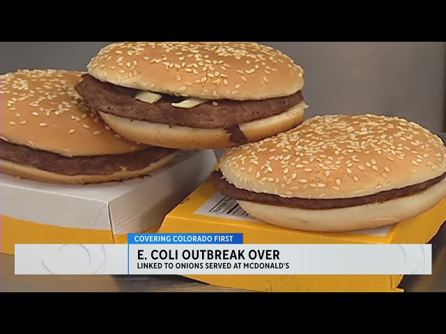 ⁣CDC says E. coli outbreak linked to McDonald's over