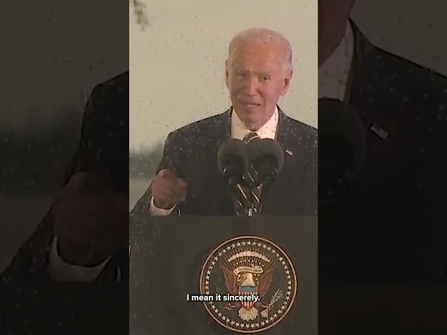 ⁣Joe Biden talks about the final weeks of his presidency