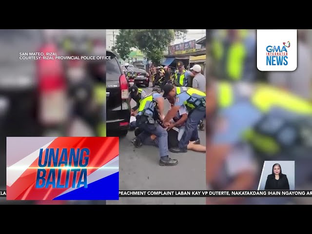 ⁣2 suspek sa pagnanakaw ng motorsiklo, arestado | Unang Balita