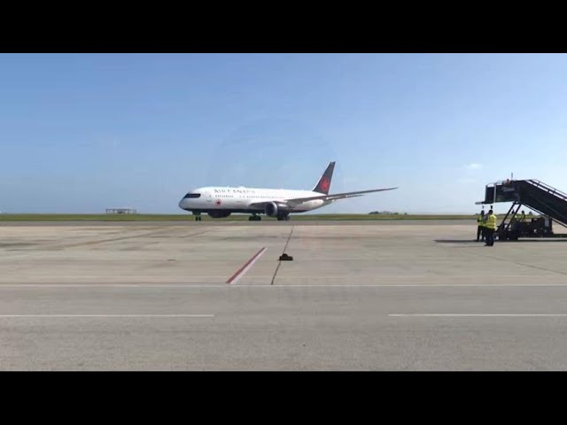 ⁣Air Canada celebrates 75 years of service to Barbados