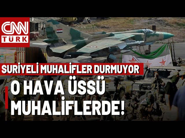 ⁣Rejimin Silah Tesisleri Muhaliflerde! İşte Alınan Hava Üssü...