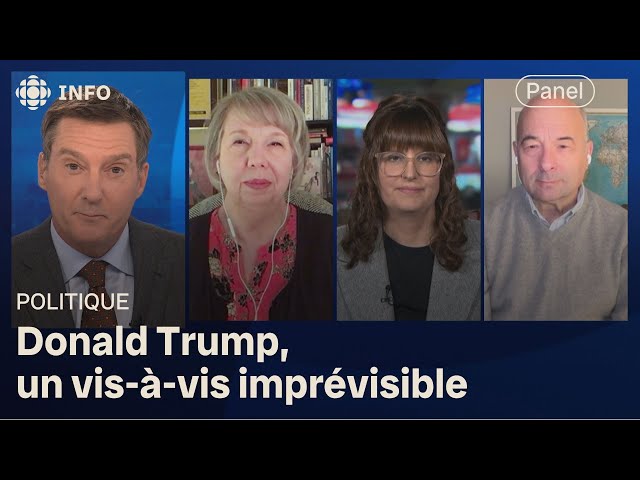 ⁣Panel politique : un front commun face à Donald Trump?