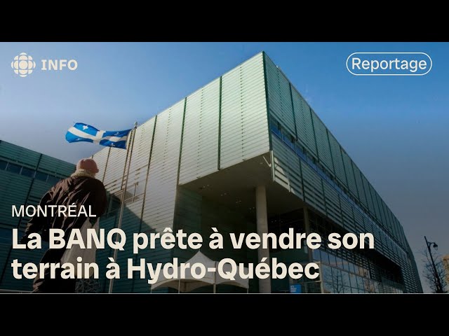 ⁣Hydro-Québec : un centre de transformation sur les jardins de la Grande Bibliothèque dénoncé