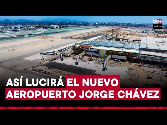 ⁣Nuevo aeropuerto Jorge Chávez contará con tecnología de punta y triplicará su tamaño