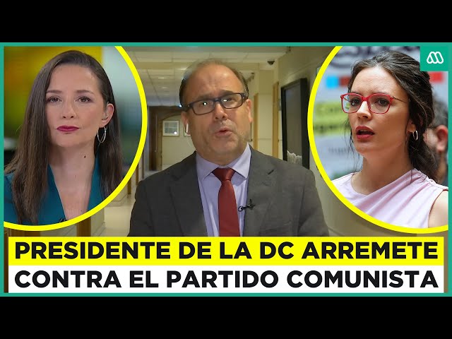 ⁣"Son diferentes los proyectos": Diputado Undurraga arremete contra el Partido Comunista