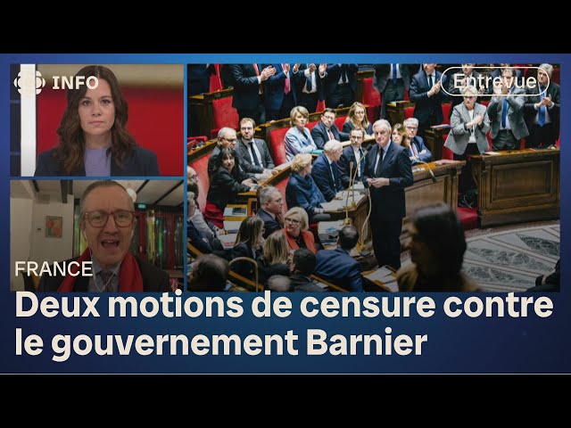 ⁣Le gouvernement français pourrait-il tomber dans les prochaines heures? | 24•60