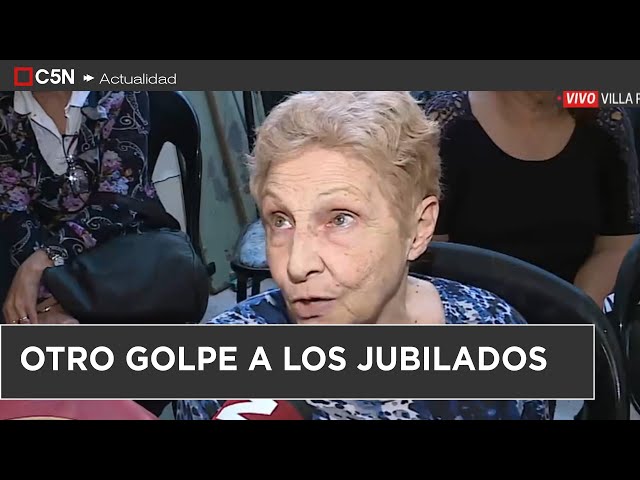 ⁣DESGARRADORES testimonios de JUBILADOS que el GOBIERNO dejó sin MEDICAMENTOS