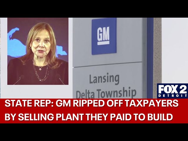 ⁣State Rep Hall says GM extorted taxpayers for battery plant it is now selling