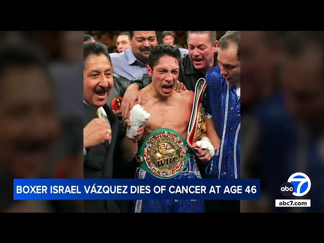 ⁣Israel 'El Magnifico' Vázquez, three-time world boxing champion from Mexico, dies at 46