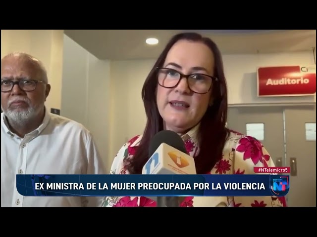 ⁣Exministra de la Mujer preocupada por la violencia