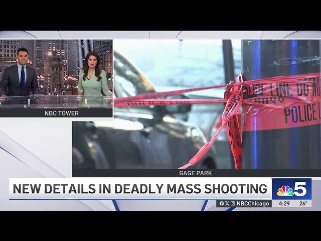 ⁣NEW: Mass shooting leaves 3 killed, 8 hurt in Chicago's Gage Park