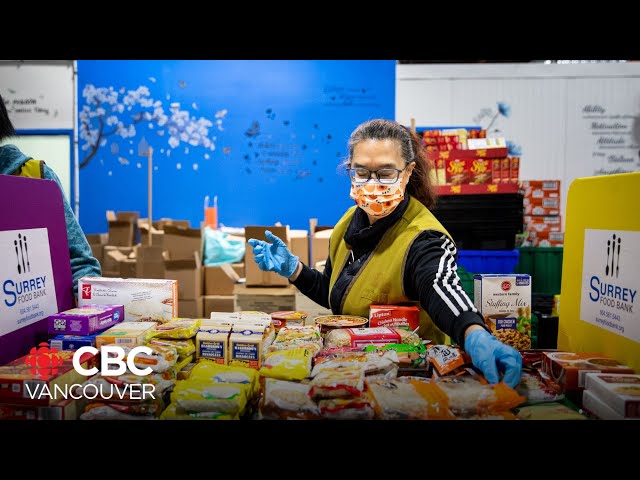 ⁣Surrey Food Bank sees increased donations but says it’s still not enough