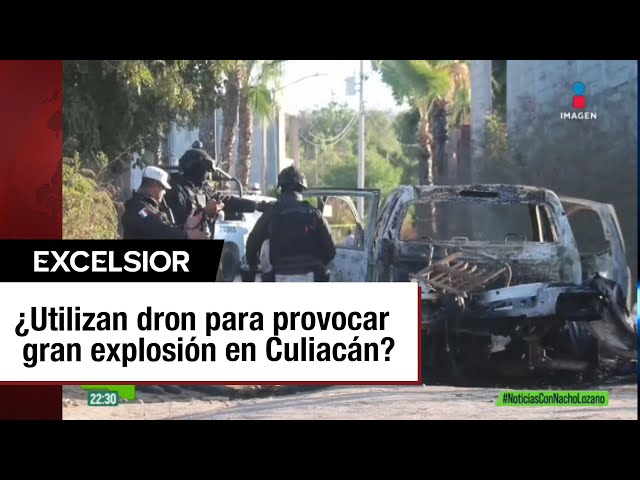 ⁣Sinaloa: Despierta Culiacán con una fuerte explosión y balacera