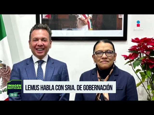 ⁣Reunión clave entre Pablo Lemus y Rosa Icela Rodríguez | Noticias GDL con Rey Suárez