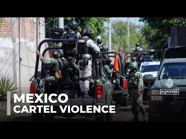 ⁣Mexico cartel violence: More than 500 people killed since September