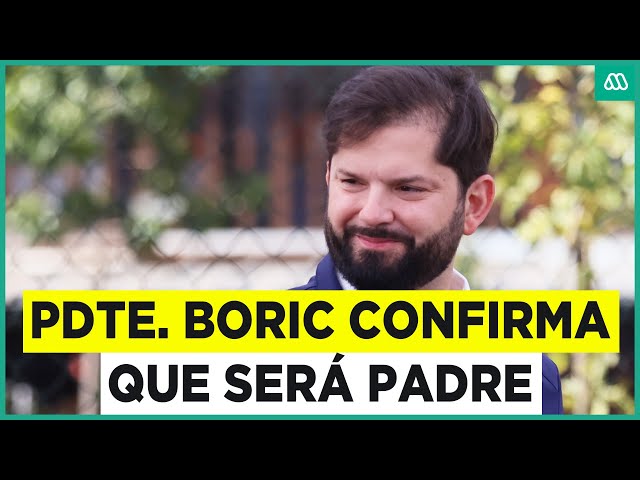 ⁣Presidente Gabriel Boric confirma que será padre