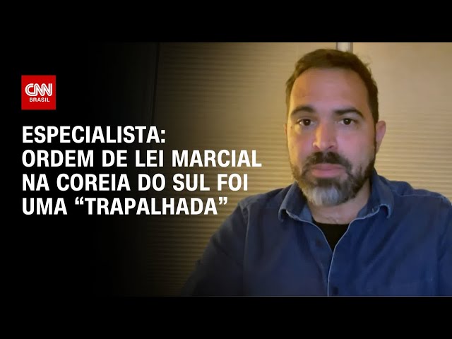 Especialista: Ordem de Lei Marcial na Coreia do Sul foi uma “trapalhada” | WW