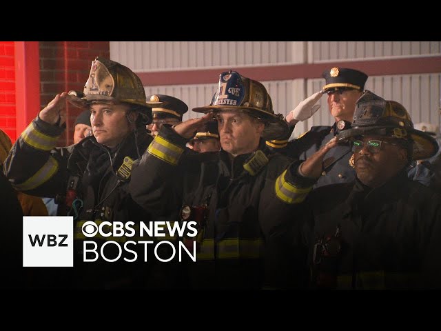 ⁣Worcester honors 6 firefighters killed 25 years ago in warehouse fire