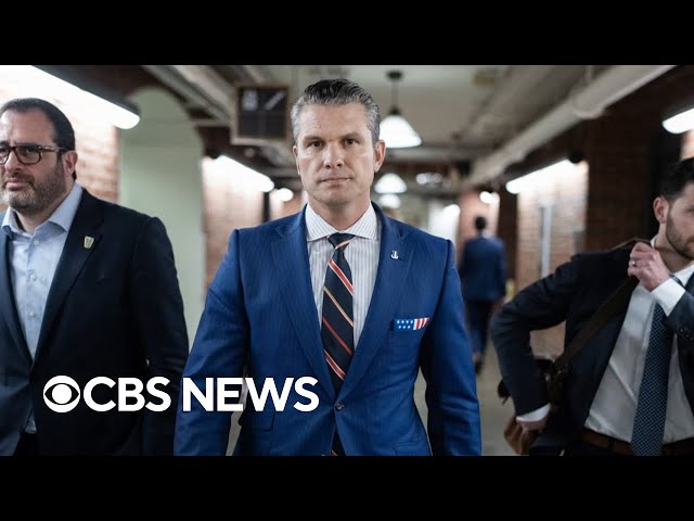 ⁣Hegseth courting Republican senators, Biden dodging Hunter pardon questions, more | America Decides