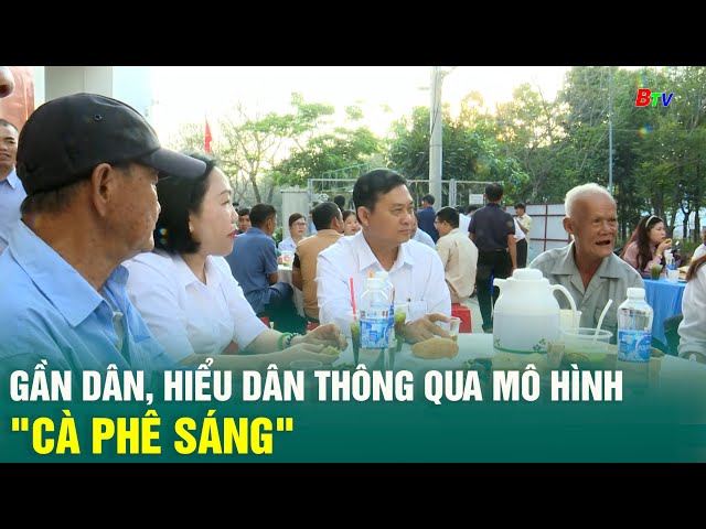 ⁣Gần dân, hiểu dân thông qua mô hình "Cà phê sáng"