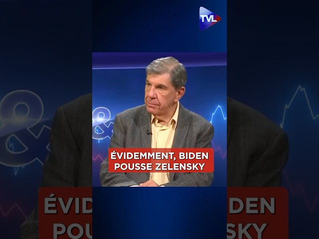 ⁣« Joe #Biden pousse #Zelensky et cherche à embarrasser Donald #Trump »