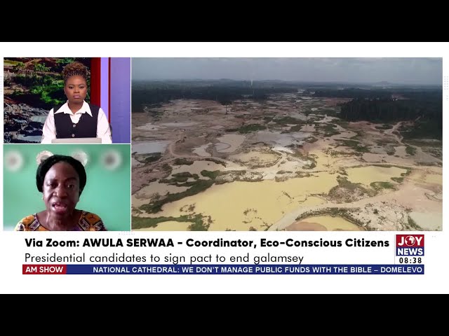 ⁣Galamsey: Whoever wins the election must declare a state of emergency immediately - Awula Serwaa